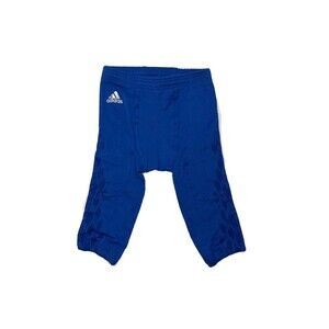Adidas Mens Compression Shorts Size M Solid Blue Athletic Sport Wear MRSP $100